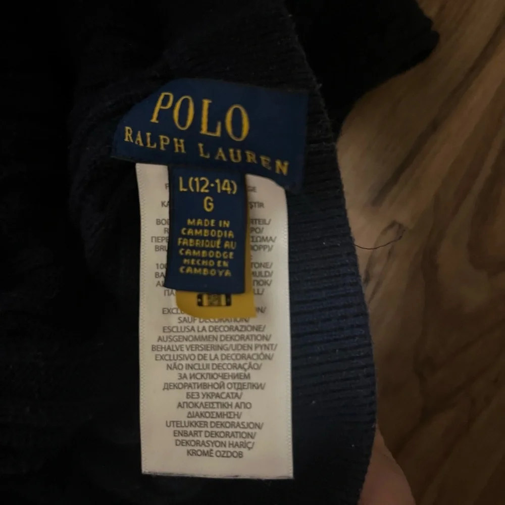 Polo by Ralph Lauren Women Black Cable Jogger - Picture 4 of 4